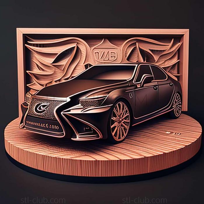 3D модель Lexus LS (STL)